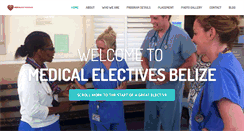 Desktop Screenshot of medicalelectivesbelize.com